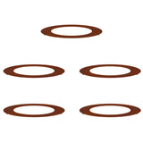 suitable for Flat Tree Rings 5 pcs Rusty 60/90 cm 873717