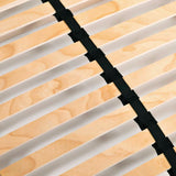 Slatted Bed Base without Mattress with 28 Slats 7 Zones 120x200 cm 246447