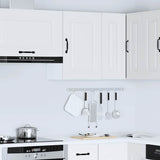 Kitchen Wall Cabinet Kalmar White Engineered Wood 853547