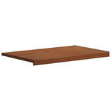 Window Sill Brown wood 100 x 50 x 4.5 cm PVC 42046935