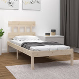 Bed Frame without Mattress 90x190 cm Single Solid Wood 3104703