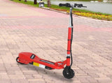 Folding Electric Kids Scooter Ride on Age 7-14, Red/Black T3398P347577