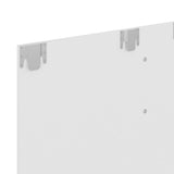 Wall TV Cabinet White 120x23.5x90 cm Engineered Wood 808269