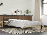Bed Frame Sonoma Oak 80 x 200 cm Engineered Wood 8009113