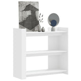 ZNTS Console Table White 100x35x90 cm Engineered Wood 848472