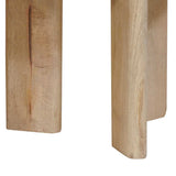 Nesting Coffee Tables 2 pcs Black Solid Mango Wood 4104650