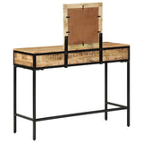 Dressing Table Brown 100 x 40 x 120 cm Solid Mango wood 374093