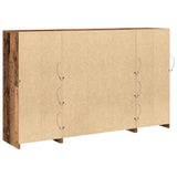 LED Sideboard Old Wood 163 x 37 x 100 cm Engineered Wood 3333121