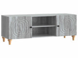 TV Cabinet Grey Sonoma 102 x 34.5 x 50 cm Engineered Wood 894241