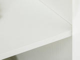 Two-Tier Locking Office Storage Cabinet - White T3398P340990