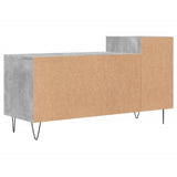 TV Cabinet Concrete Grey 100x35x55 cm Engineered Wood 831320