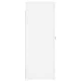 Wall Mounted Cabinet White 69.5x34x90 cm Engineered Wood 834986
