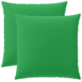 Cushion with Pillow HEERLEN 2 pcs Green Polyester 928260
