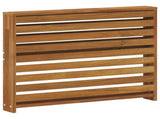 Armrest 2 pcs Natural 78.5 x 10 x 61 cm Solid Acacia Wood 900590