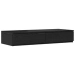 ZNTS Bed Drawers Black 90x36,5x16,5 cm Engineered Wood 866932