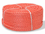Twisted Rope Polypropylene 16 mm 100 m Orange 143840