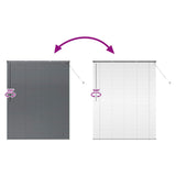 Venetian Blinds Manual Dark Grey 175 x 145 cm Aluminium 42006081