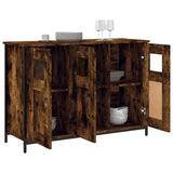 Sideboard Smoked Oak 100x35x70 cm Engineered Wood 835521