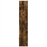 Bookcase Smoked Oak 70x36x189 cm Engineered Wood 3295321