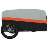 Bike Trailer Black and Orange 45 kg Iron 94040