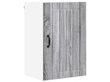 Wall Cabinet LUCCA Grey Sonoma 40 x 31 x 80 cm Engineered Wood 885031