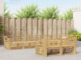 Outdoor Sofa Set 8 pcs White 304 x 126.5 x 73 cm 3392049