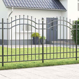 Garden Fence Woerden Grey 240 x 215 cm Powder-coated steel 42003962