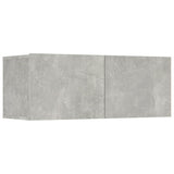8 Piece TV Cabinet Set Concrete Grey Engineered Wood 3114289