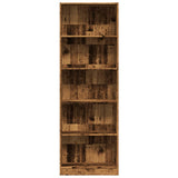 Bookcase Old Wood 60x24x176 cm Engineered Wood 857828