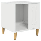 Dog House Gloss White 44 x 42 x 49 cm Engineered Wood 8000702