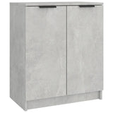 Shoe Cabinet Concrete Grey 59x35x70 cm Engineered Wood 811425