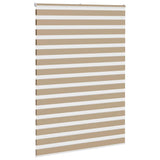 Zebra Blind Sand Brown 155x200 cm Fabric Width 150.9 cm Polyester 4014584