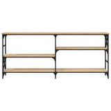 Console Table Sonoma Oak 180x29x76.5 cm Engineered Wood 835475