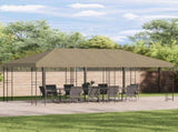 Gazebo Canopy Cover 6 x 3 m Beige Polyester 190 900398