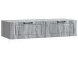 Wall-Mounted TV Cabinet Grey Sonoma 98 x 41 x 30 cm 899381