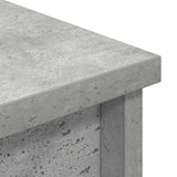 Highboard Concrete Grey 70x35x180 cm Engineered Wood 3328474