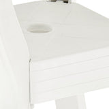 Bistro Table White 70x70x72 cm Plastic 48799
