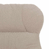 Armchair Light Grey 69 x 74 x 93 cm Sherpa Fabric 42001880