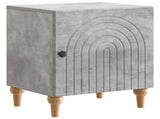 Bedside Cabinet 2 pcs Concrete Grey 43 x 34.5 x 50 cm 894112