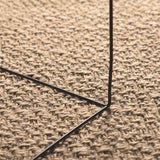 Rug ZIZUR 120x170 cm Jute Look Indoor and Outdoor 364831