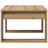 Side Table Artisan Oak 50x50x35 cm Engineered Wood 856689