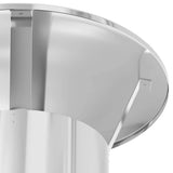 Chimney Extension Silver 35 x 35 x 132 cm Stainless steel 42008454