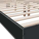 Bed Frame without Mattress Black 135x190 cm Double 3280207