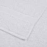 ZNTS 12 Piece Towel Set White 360 gsm 100% Cotton 137095