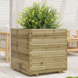 Garden Planter 70x70x72 cm Impregnated Wood Pine 3282623