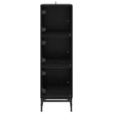 Sideboard Black Oak 35 x 37 x 117 cm 883539