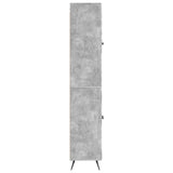 Cabinet Set 2 pcs Concrete Grey Engineered Wood 3416865