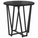 Side Table Set 2 pcs Black Oak 869720