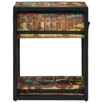 ZNTS Nightstands 2 pcs 40x40x50 cm Solid Reclaimed Wood 4016703