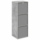 Sideboard with Drawer Concrete Grey 35 x 32 x 99.5 cm 8000567